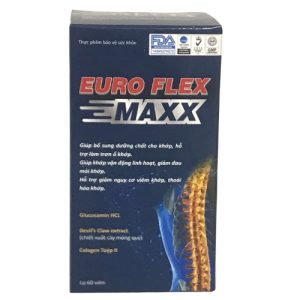 Euro Flex Maxx giúp bổ sung dưỡng chất cho khớp lọ 60 viên