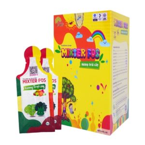 Mixter Fos hỗ trợ giảm táo bón cho trẻ em hộp 10 gói
