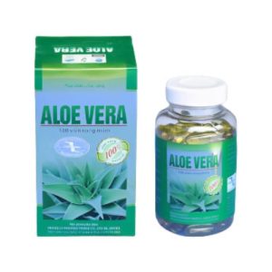 Traly Aloe Vera hỗ trợ chống oxy hóa, làm đẹp da lọ 100 viên