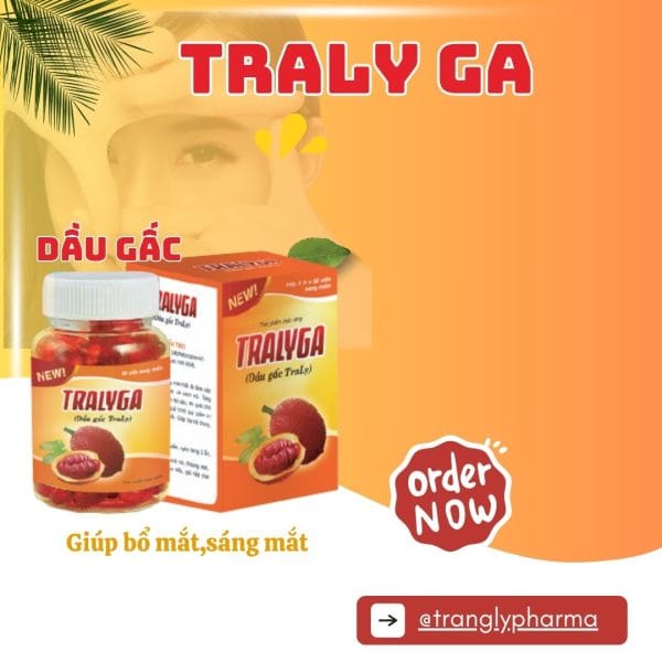 Traly Ga giúp bổ mắt, sáng da, tăng cường thị lực và trí não