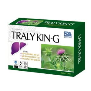 Traly Kin-G giúp giải độc, bổ gan, tăng cường chức năng gan