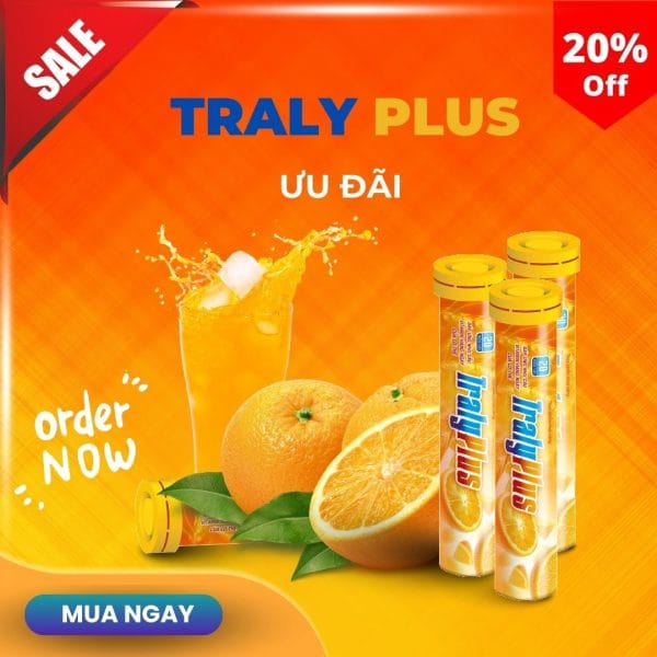 Traly Plus bổ sung vitamin và khoáng chất·cho cơ thể