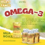 Viên uống dầu cá Omega 3 tốt cho tim mạch và mắt lọ 60 viên