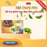 Trà Traly Plu hỗ trợ giảm ho, đau đầu, cảm lạnh hộp 20 túi