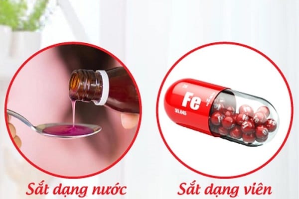 Bà bầu nên uống sắt dạng nước hay viên sẽ tốt hơn?