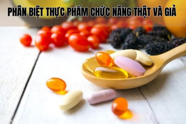 6 cách đơn giản để phân biệt thực phẩm chức năng thật và giả