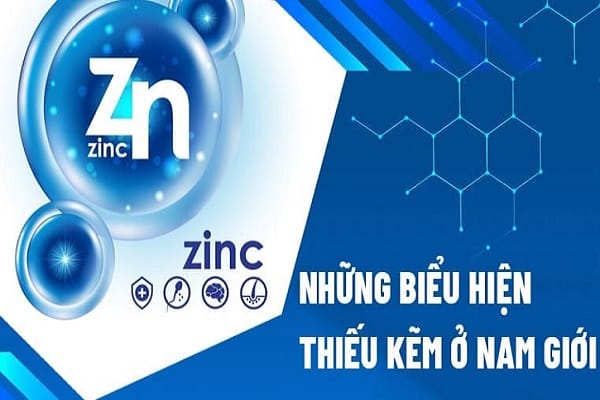 Nhận biết biểu hiện thiếu kẽm ở nam giới để kịp thời bổ sung